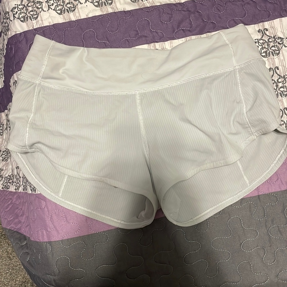 Lululemon size 2 white shorts